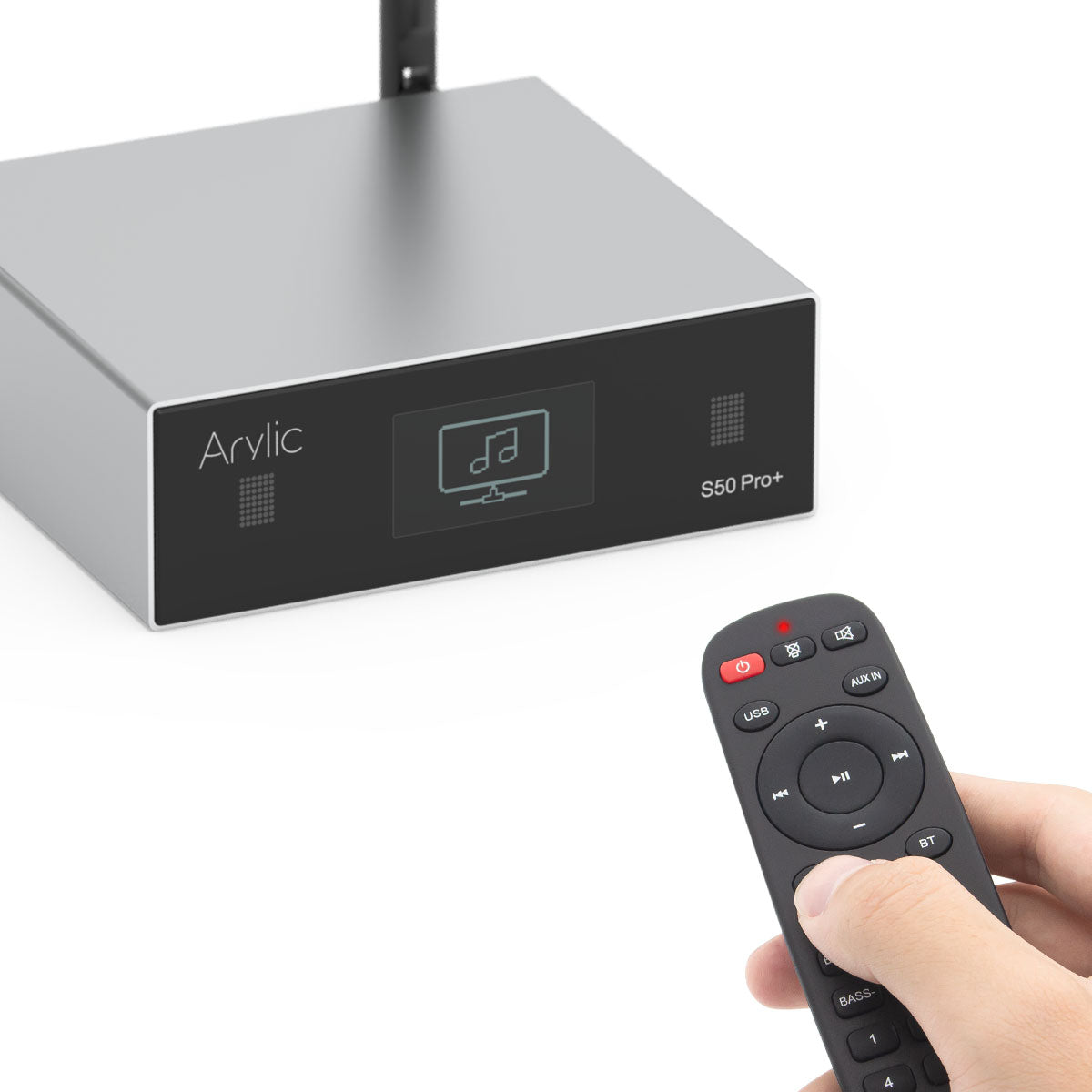Arylic S50 Pro+ Wireless aptX HD Stereo Preamplifier